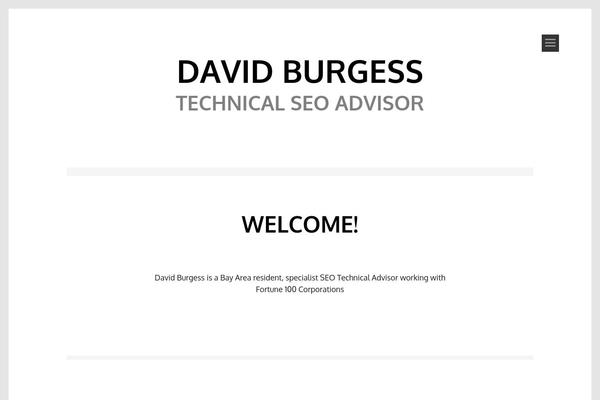 Tonal theme site design template sample