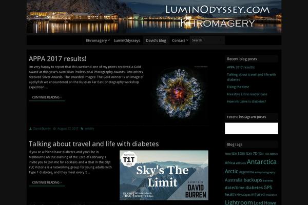 Tempera theme site design template sample