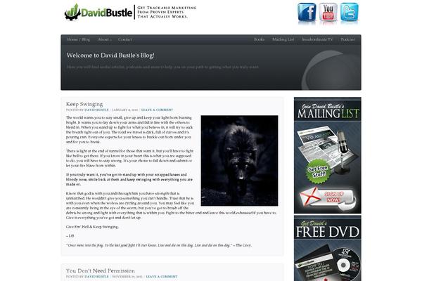Mingle theme site design template sample