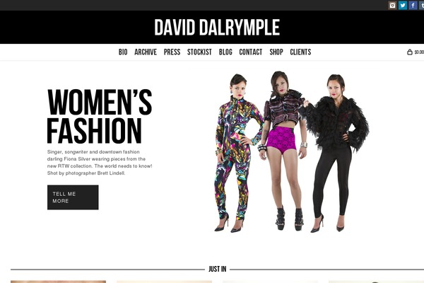 daviddalrymple.com site used Neighborhood