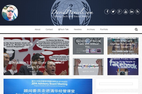 daviddaniels.com site used Daviddaniels.com