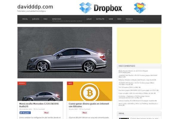 Pressimo theme site design template sample