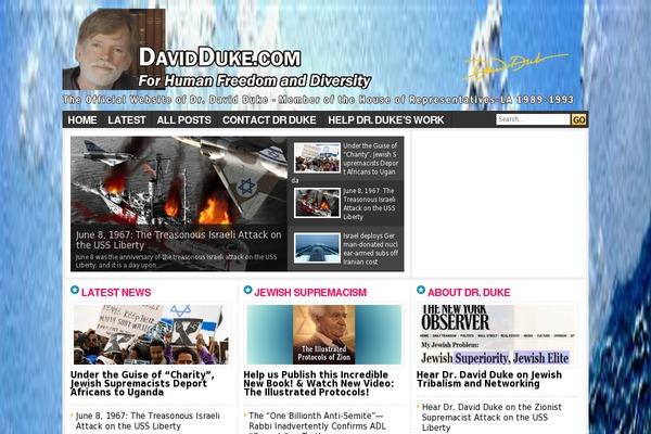 davidduke.com site used Reviewpro