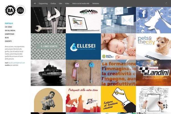 Ink theme site design template sample