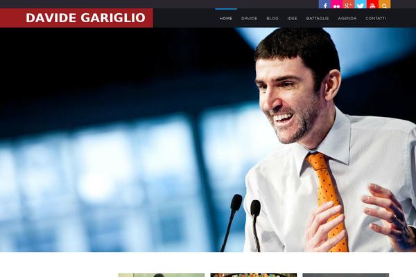 Enfold theme site design template sample