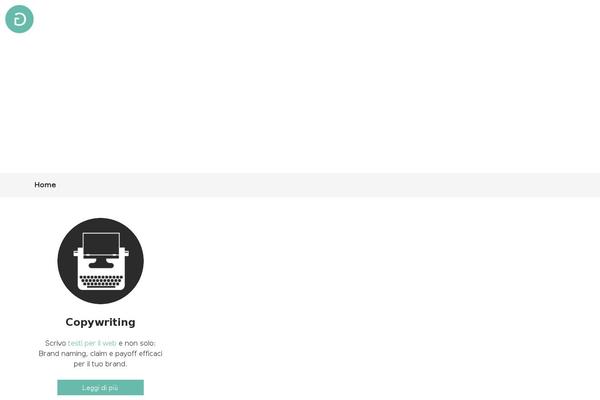 davidegasparetti.com site used Dg-theme