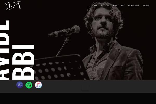 Site using Qode-music plugin