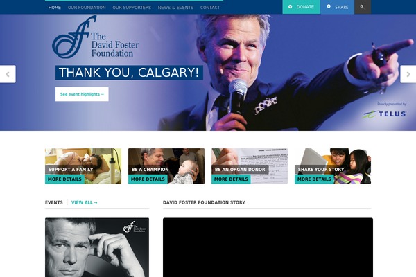 davidfosterfoundation.com site used Missionwp21