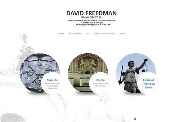 Stout theme site design template sample