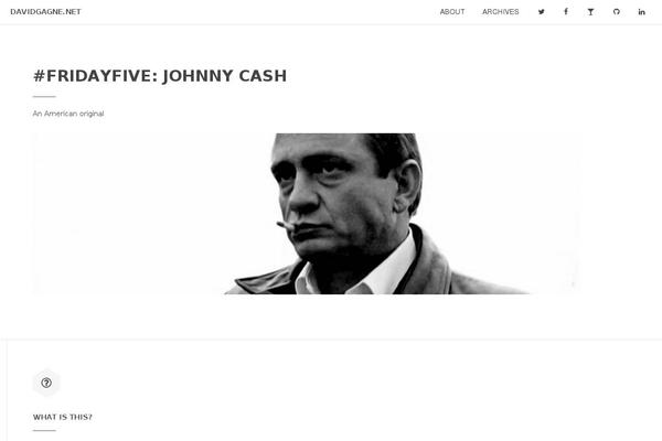 Slate theme site design template sample