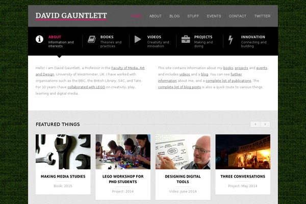 Dope theme site design template sample