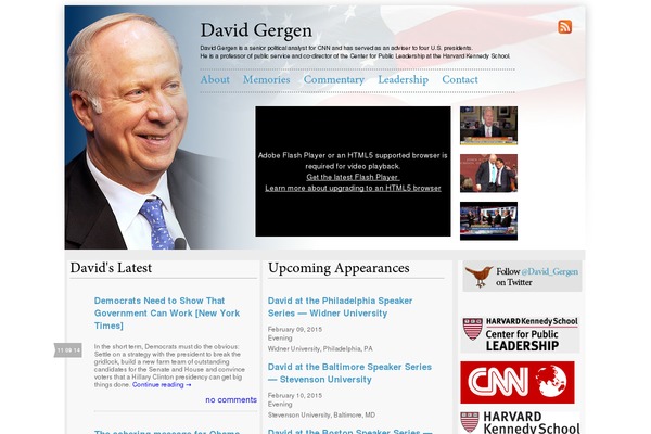 Starkers theme site design template sample