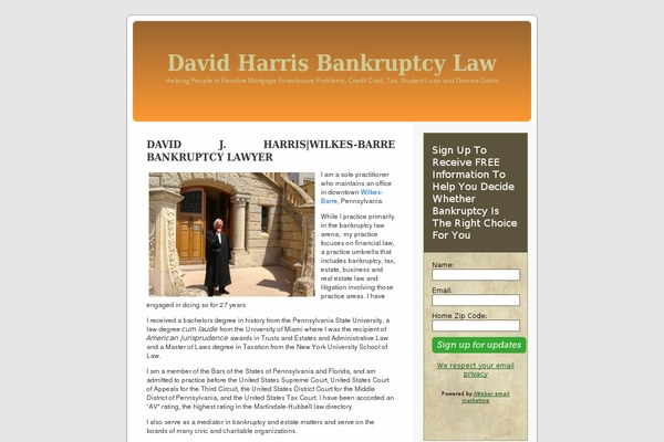 Default theme site design template sample