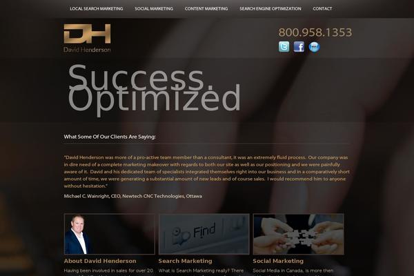 Outreach theme site design template sample