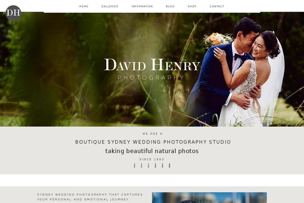 ProPhoto 6 theme site design template sample