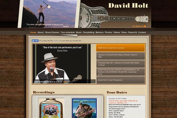 Site using Gigs Calendar plugin