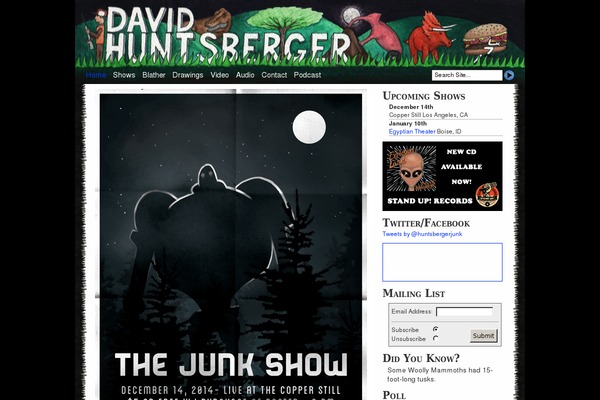 ComicPress theme site design template sample