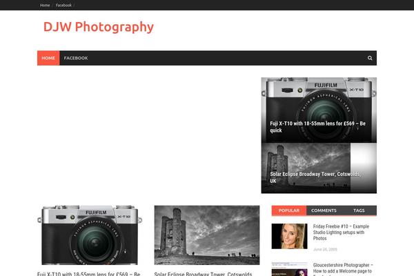 Awaken theme site design template sample