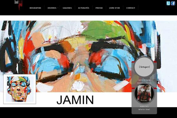 iCarus theme site design template sample
