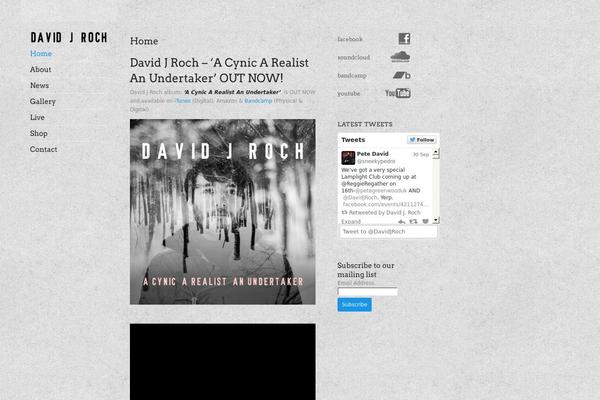 Flashlight theme site design template sample