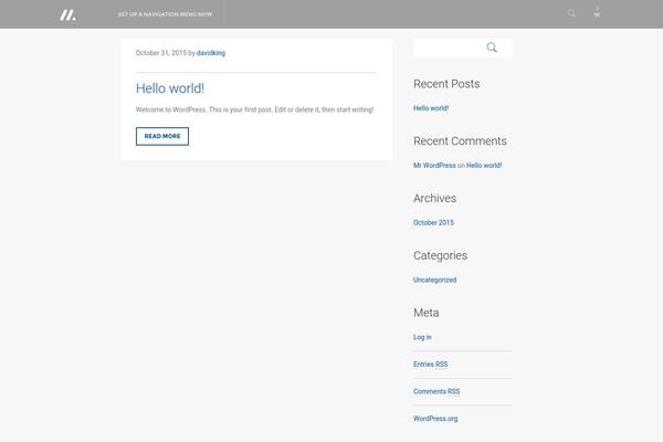 Machinewp theme site design template sample