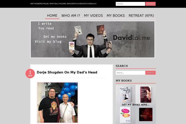 Bueno theme site design template sample