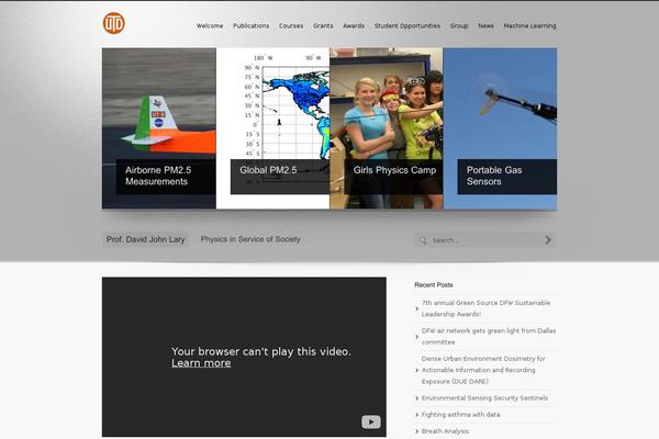 Amplify theme site design template sample