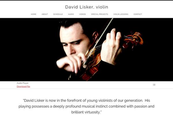 Promenade theme site design template sample
