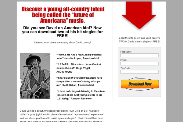 davidluningmusic.com site used Mmm