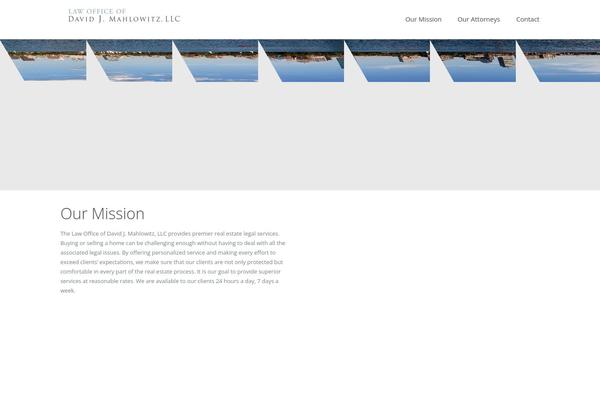 WP Residence theme site design template sample