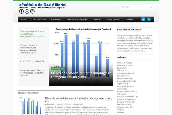 Gazeti theme site design template sample