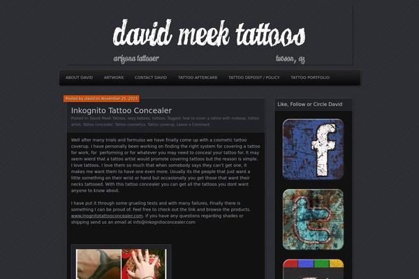 Parament theme site design template sample