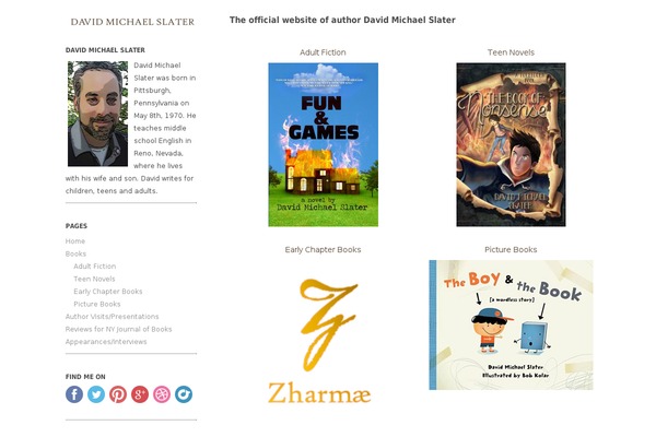 Ari theme site design template sample