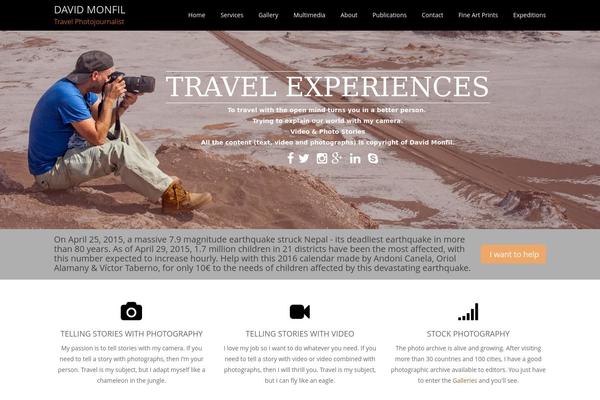onetone theme site design template sample