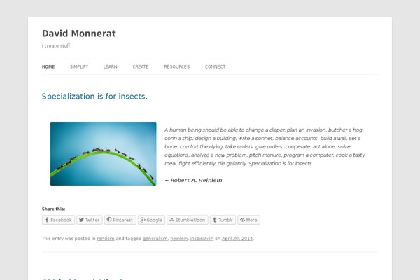 Site using Click To Tweet plugin