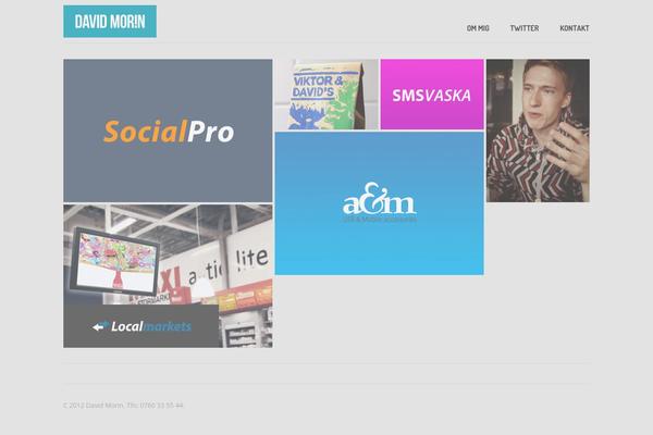 Daisho theme site design template sample