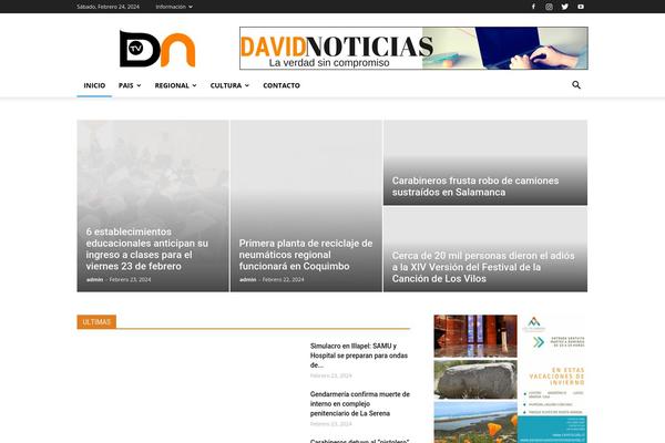 Site using Modus YouTube Channel plugin