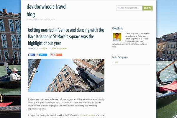 Focus theme site design template sample