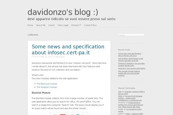 SemPress theme site design template sample