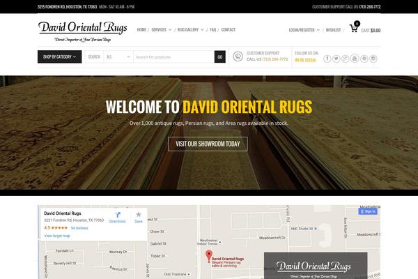 Mindig theme site design template sample