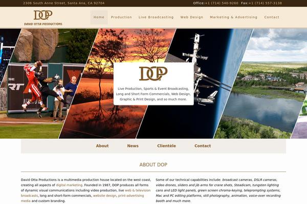 davidottaproductions.com site used Dop