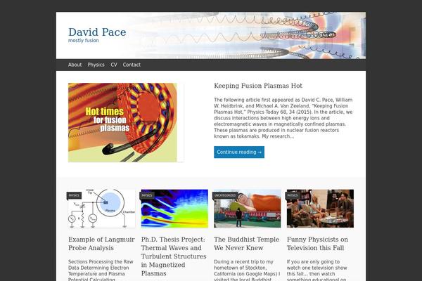 davidpace.com site used Expound