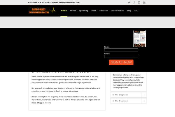 davidpoulos.com site used Frisco