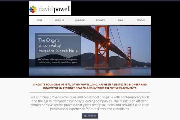 Think theme site design template sample