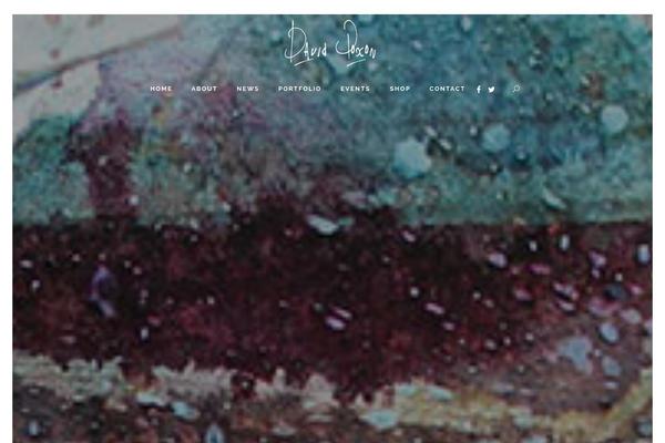 Borderland theme site design template sample