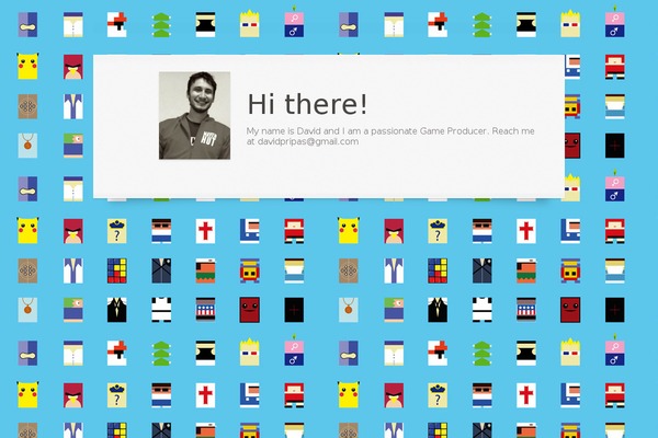 Vcard theme site design template sample