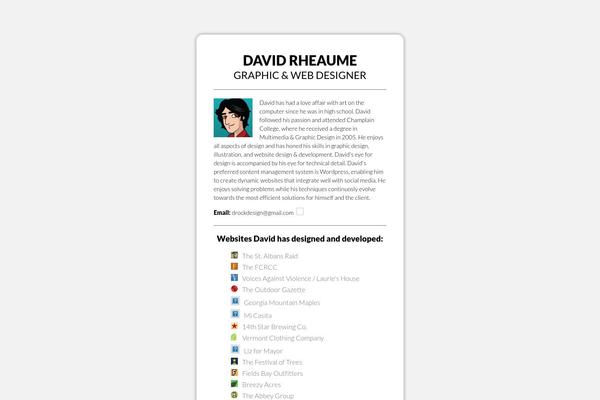 davidrheaume.com site used Stalbansraid
