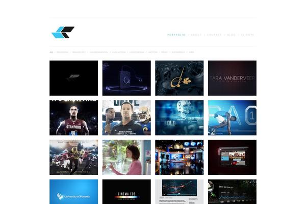 Garnish theme site design template sample