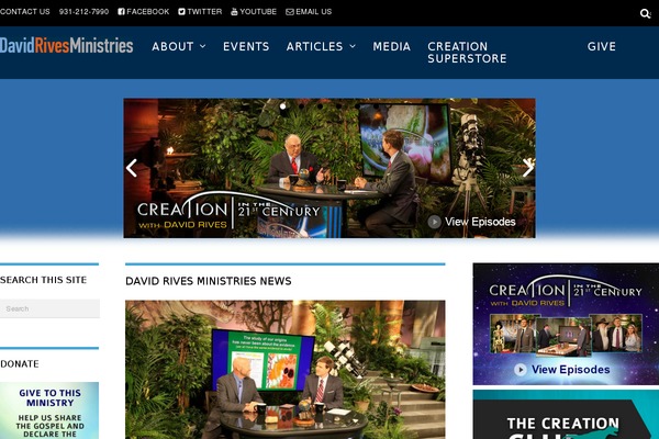 Magazine theme site design template sample