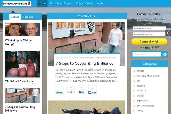 Blogspringtheme theme site design template sample